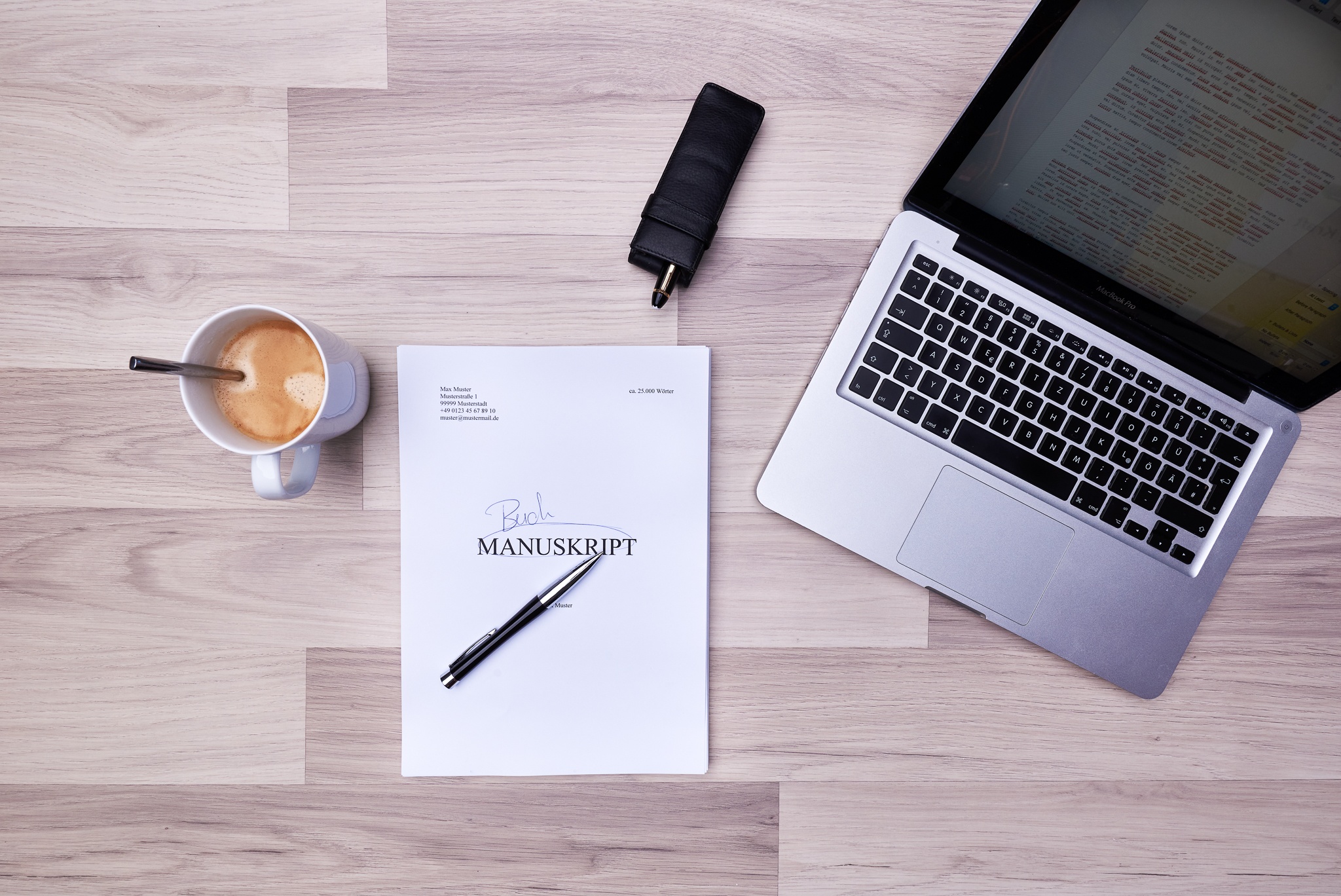 Erstellung eines individuellen Buches.